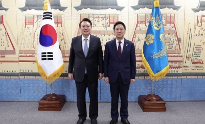 김기현, 尹대통령과 매달 두차례 정기회동…