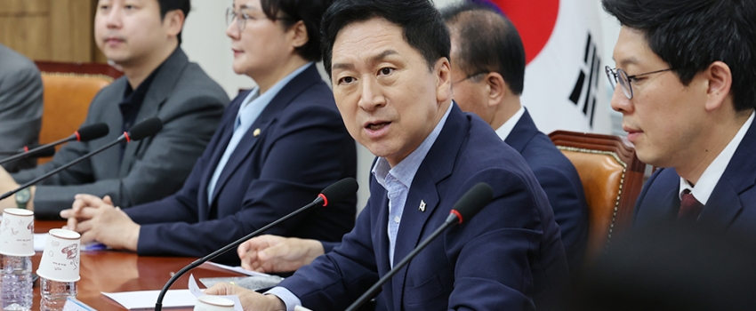 김기현 대표, 민주당 '양평고속도로 특혜 의혹'에 